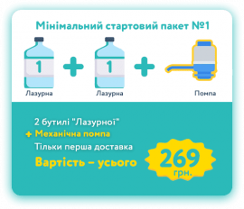 Стартовий набір Лазурна 1