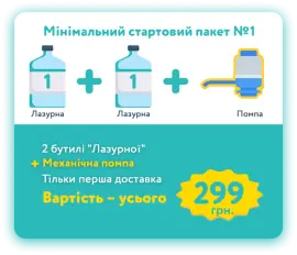 Стартовий набір Лазурна 1