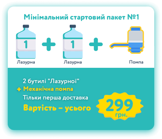 Стартовый набор Лазурная 1