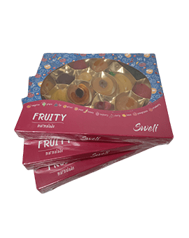 Мармелад Sweli Fruity (Фруктовое ассорти), в подарочной упаковке 365г