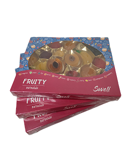 Мармелад Sweli Fruity (Фруктовое ассорти), в подарочной упаковке 365г