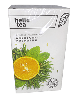 Чай Hello Tea Апельсин - розмарин