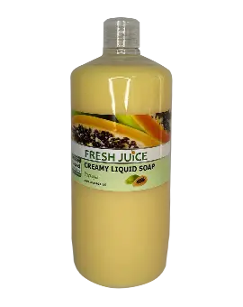 Рідке крем-мило Fresh Juice Папайя 1л.