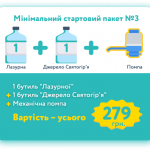 Стартовий набір Лазурна 3