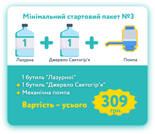 Стартовый набор Лазурная 3