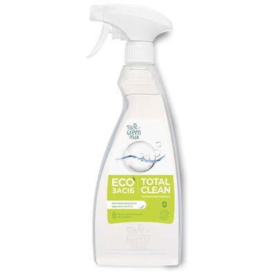 Эко средство для очистки поверхностей Total Clean Green Max 500мл