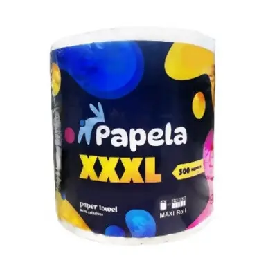 Паперовий рушник Papela XХХL 1 рулон 500 відривів