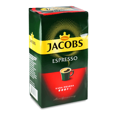 Кава мелена Jacobs Espresso, 230 гр