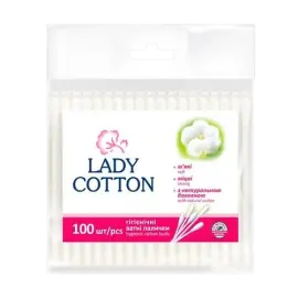 Ватні палички Lady, 100шт.