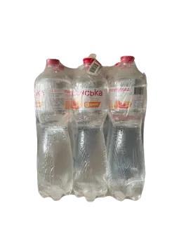 Вода мінеральна Моршинська Апельсин-Грейпфрут слабогазована, 6х1,5л