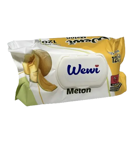 Вологі серветки Wewi “Диня”, 120шт.