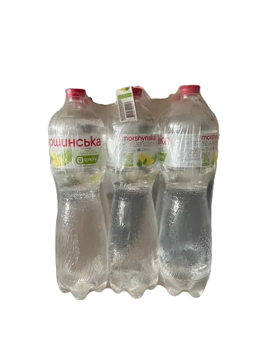 Вода мінеральна Моршинська Лимон-Лайм-М’ята слабогазована, 6х1,5л