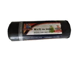 Пакети для сміття надміцні 160л, 10шт.