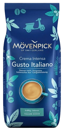 Кофе Movenpick Caffe Crema Gusto Italiano в зёрнах, 1кг