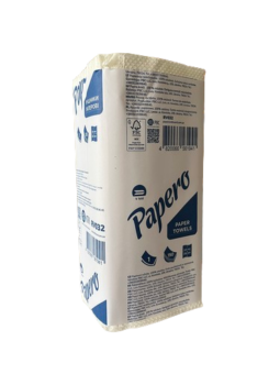 Бумажные полотенца Papero однослойные, Z-сложение
