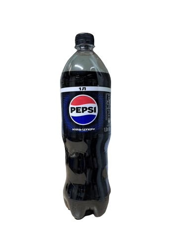 Напиток Pepsi Black сильногазированный без сахара, 1л