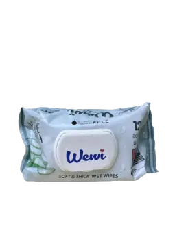 Вологі серветки Wewi “Алое вера”, 120шт.