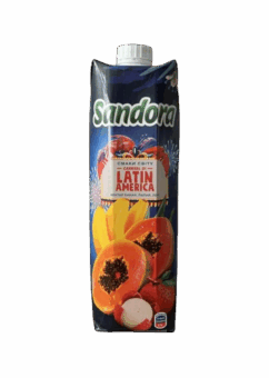 Нектар Sandora «Carnival of Latin America» ​​из бананов, папайи и личи, 0,95л