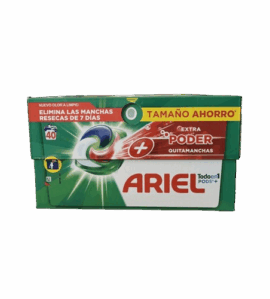 Капсулы для стирки Ariel Pods+ All-in-1 «Экстрасила выведения пятен», 40шт.