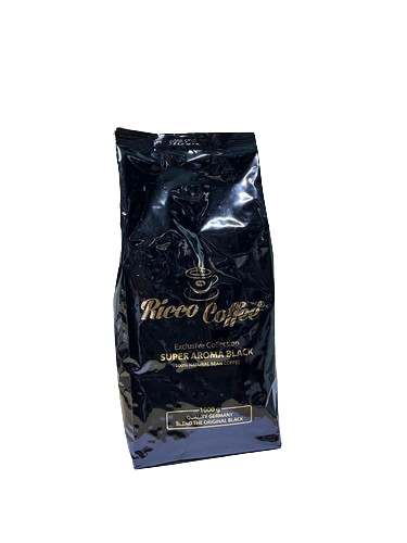 Кава в зернах Ricco Coffee Super Aroma Black, 1кг