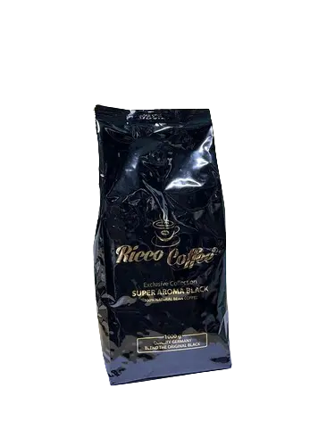 Кава в зернах Ricco Coffee Super Aroma Black, 1кг