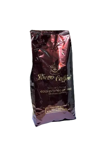 Кава в зернах Ricco Coffee Gold Espresso Italiano, 1кг