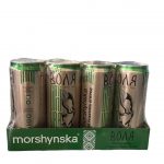 Моршинська Воля зі смаком кава-м'ята 0,33 л енергетичний середньогазований напій