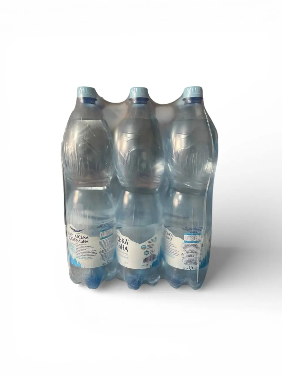 Карпатська Джерельна 1,5 л вода негазована, 6 шт