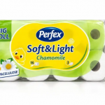 Туалетний папір Perfex Soft Chamomile 3-шаровий (16 рулонів)